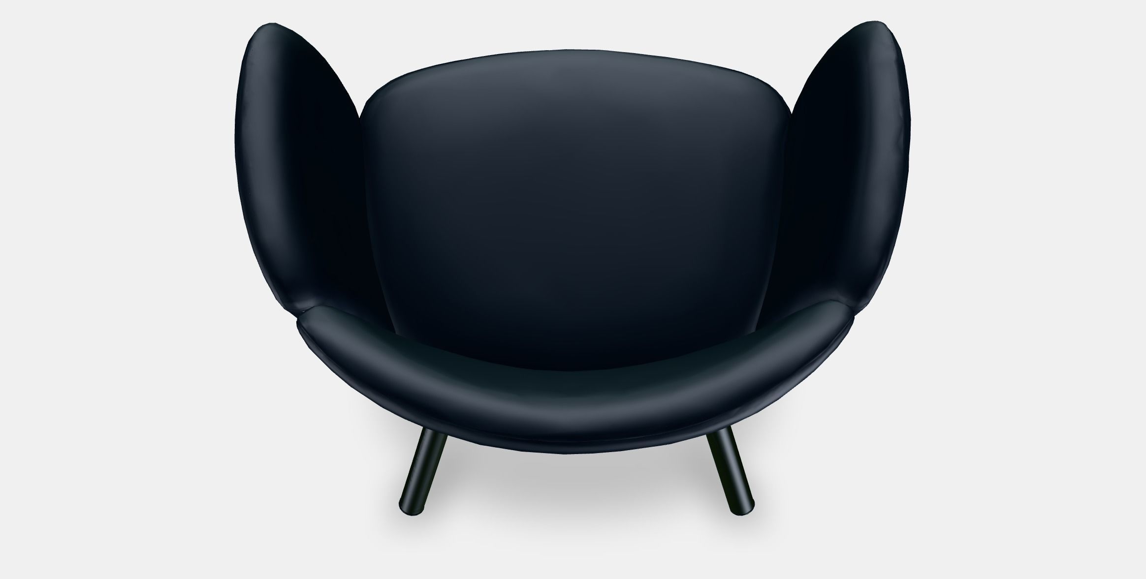 HERRAKRA Armchair Low-poly 3D model_4