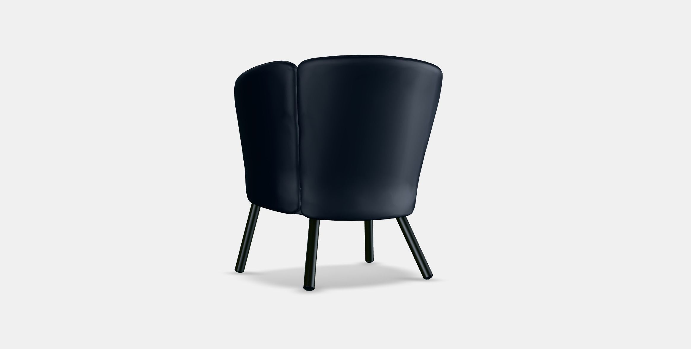 HERRAKRA Armchair Low-poly 3D model_16