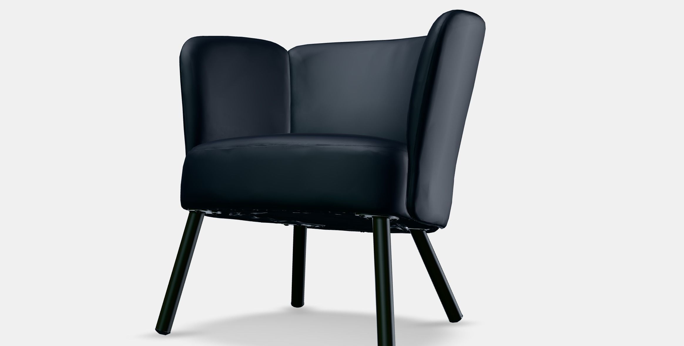 HERRAKRA Armchair Low-poly 3D model_13