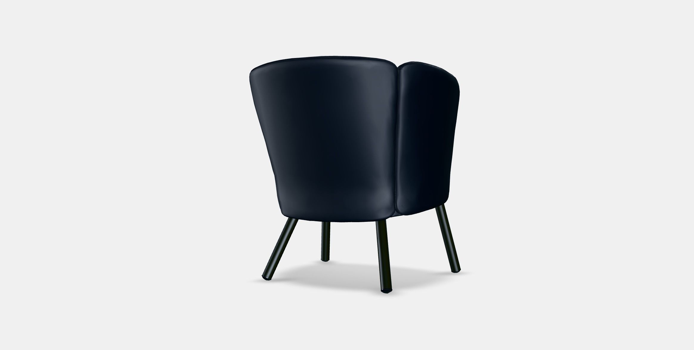 HERRAKRA Armchair Low-poly 3D model_5