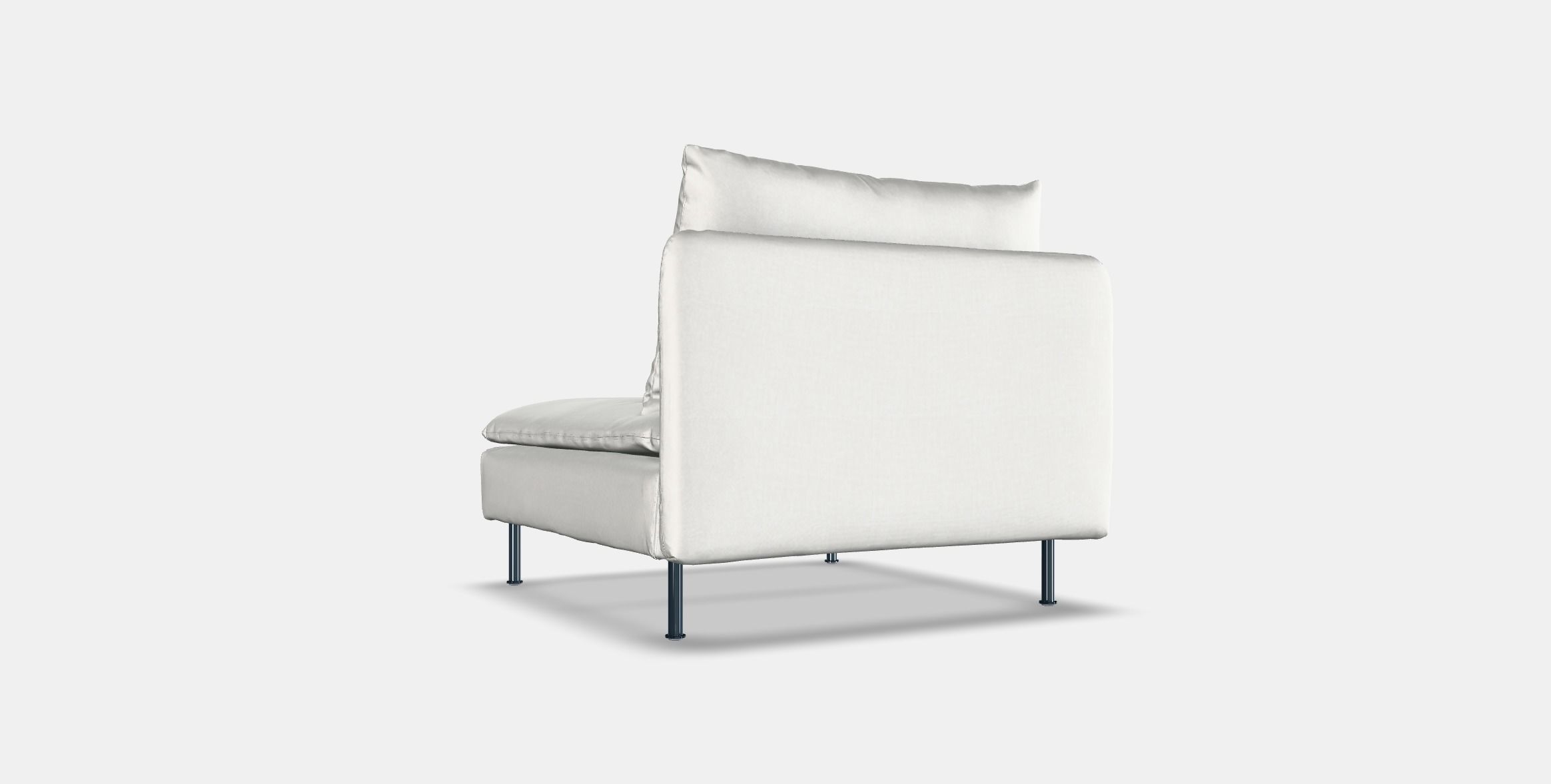 SODERHAMN 1-seat section Low-poly 3D model_16