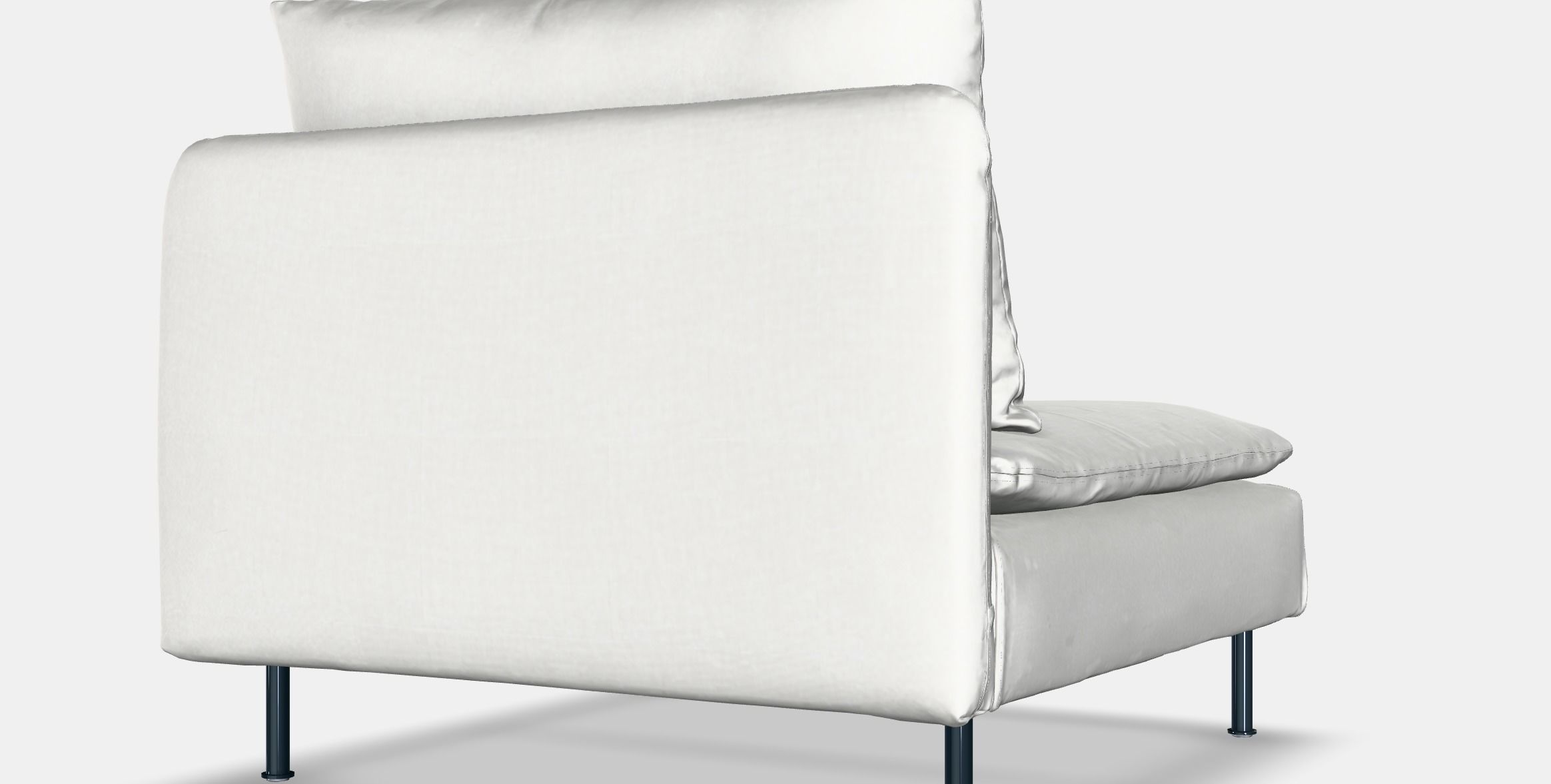 SODERHAMN 1-seat section Low-poly 3D model_11