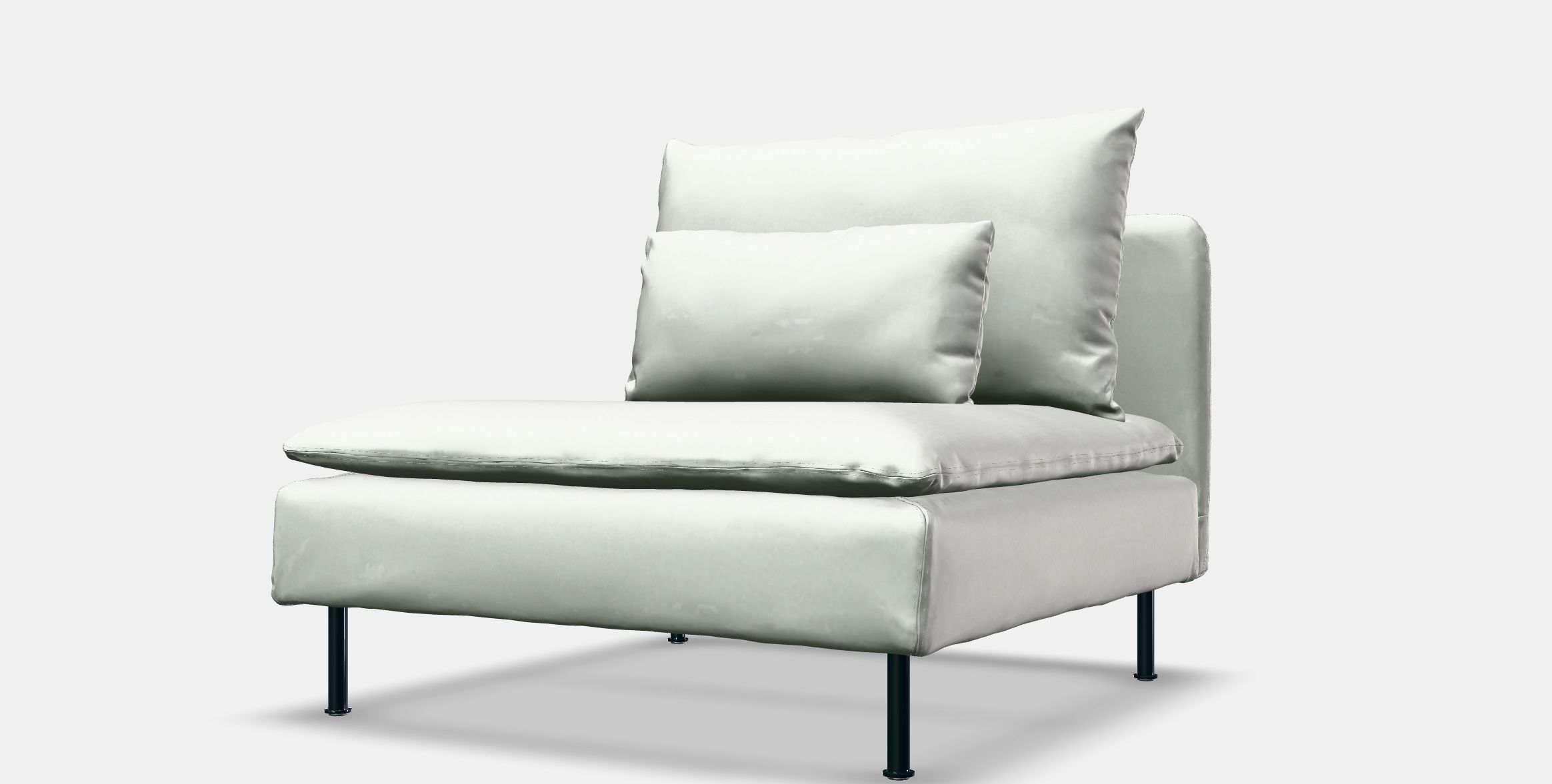 SODERHAMN 1-seat section Low-poly 3D model_14