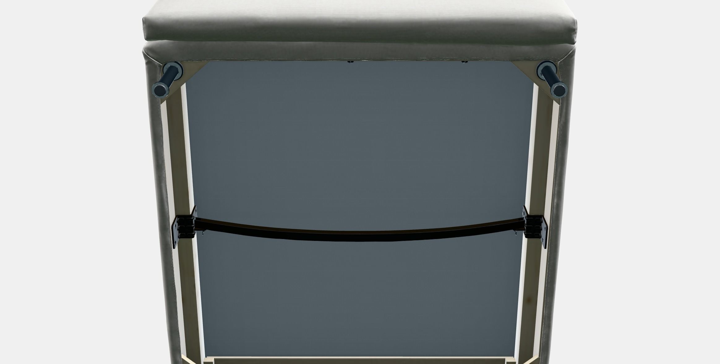 SODERHAMN 1-seat section Low-poly 3D model_8