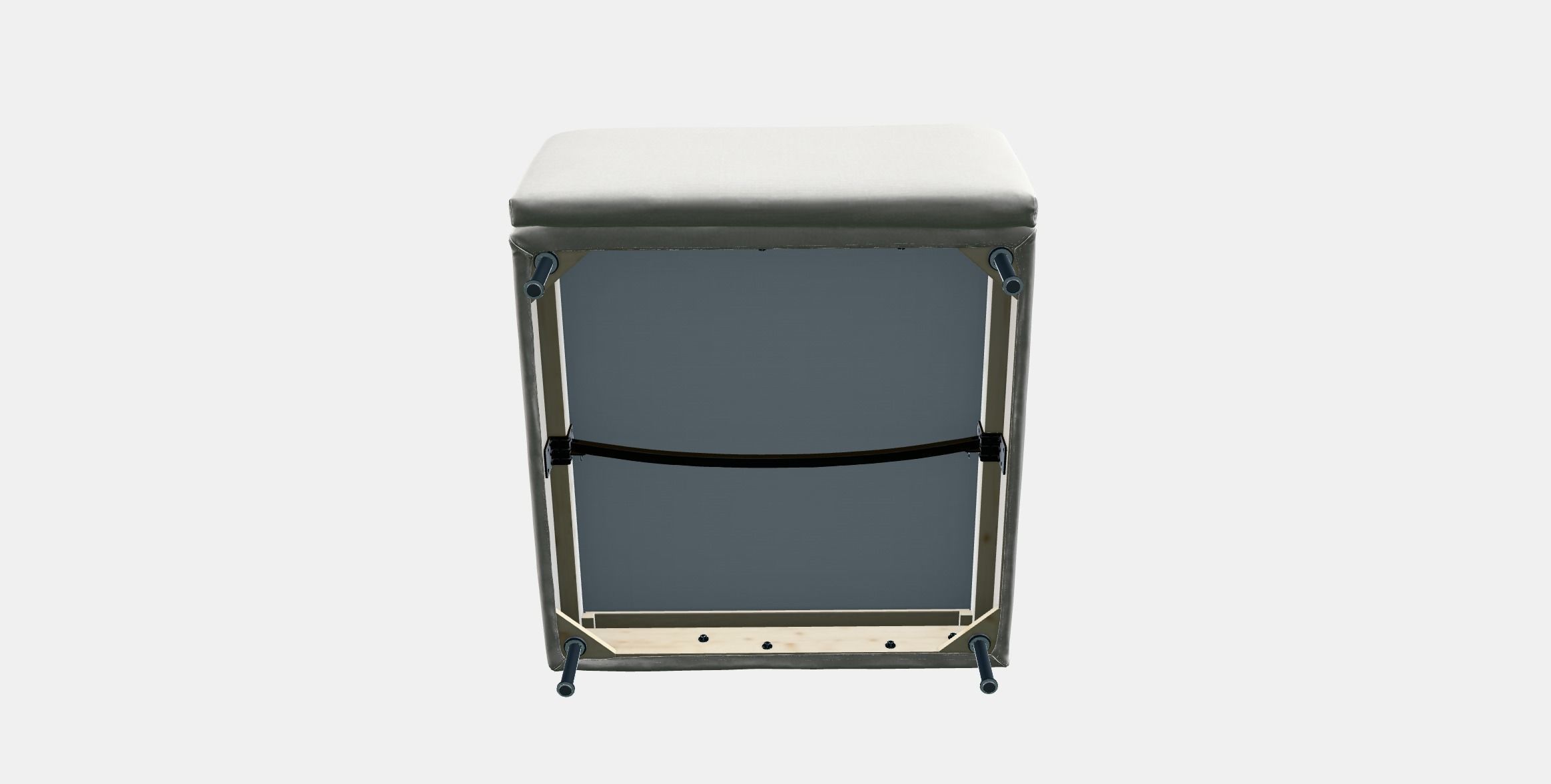 SODERHAMN 1-seat section Low-poly 3D model_5