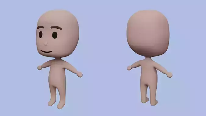 Chibi Character Base Model