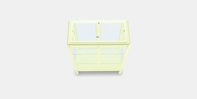 FABRIKOR Glass-door cabinet 1 Low-poly 3D model