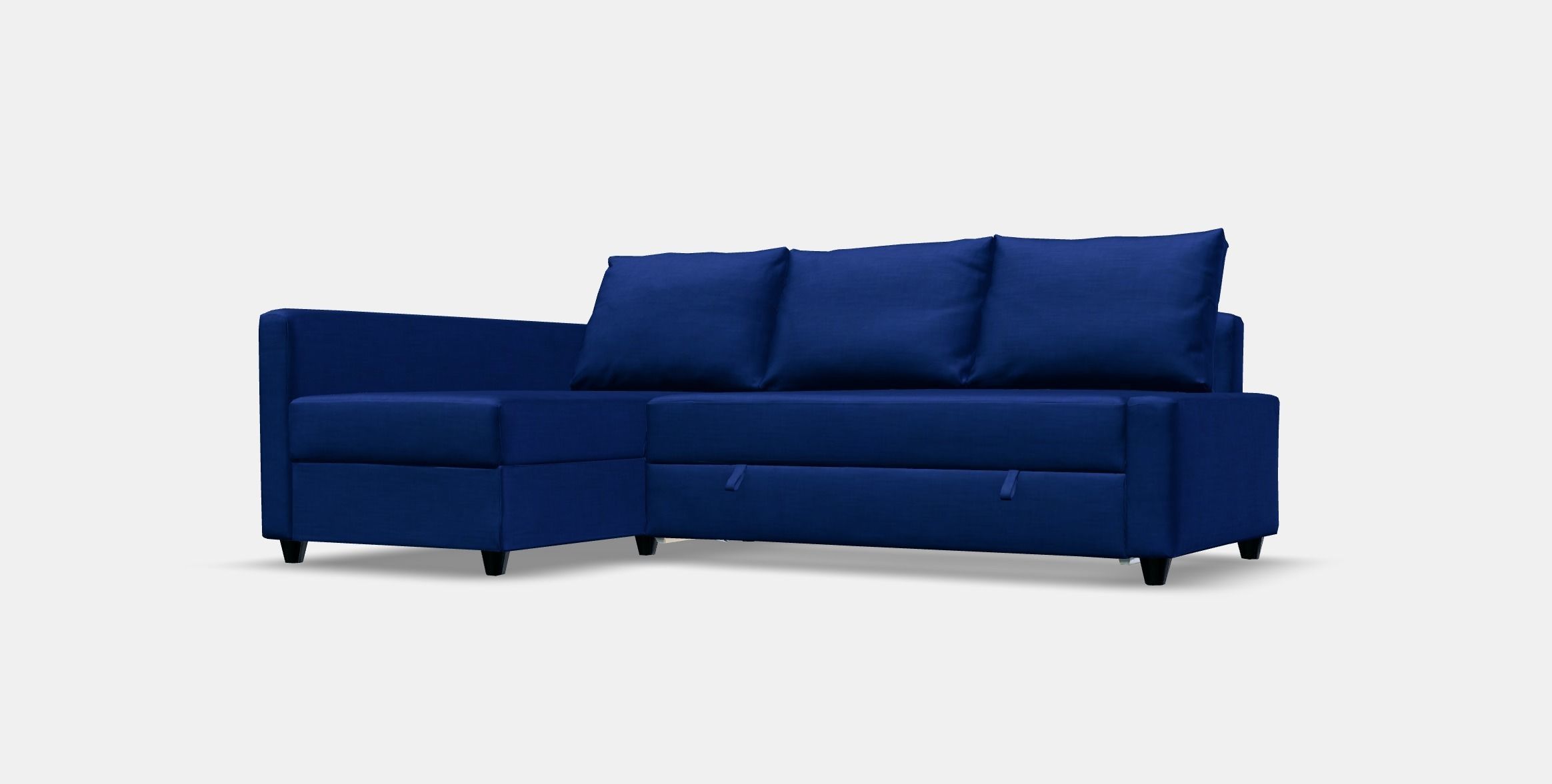 FRIHETEN Corner sofa-bed with storage Low-poly 3D model_13