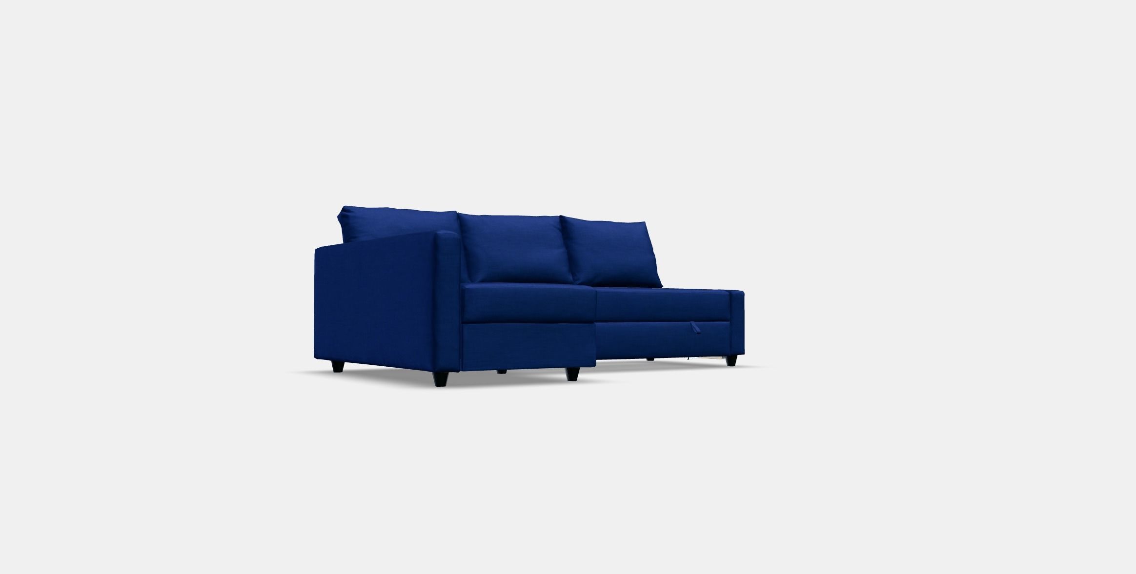 FRIHETEN Corner sofa-bed with storage Low-poly 3D model_3