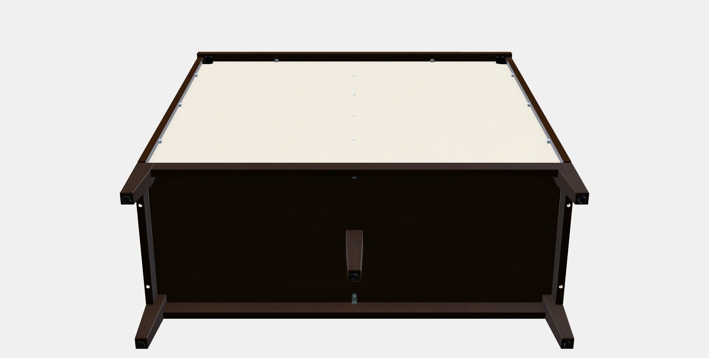 IDANAS Cabinet with bi-folding doors Low-poly 3D model_8