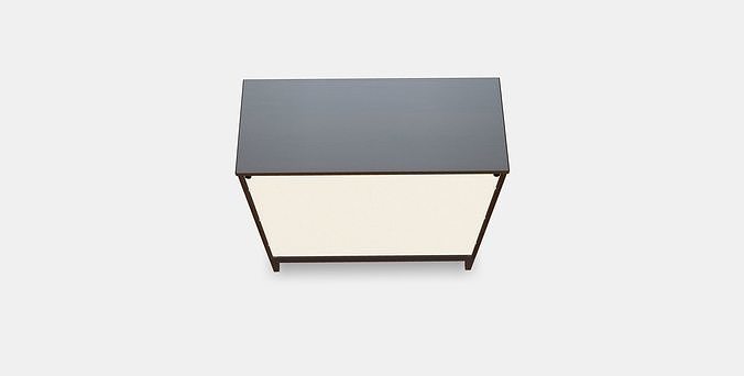 IDANAS Cabinet with bi-folding doors Low-poly 3D model