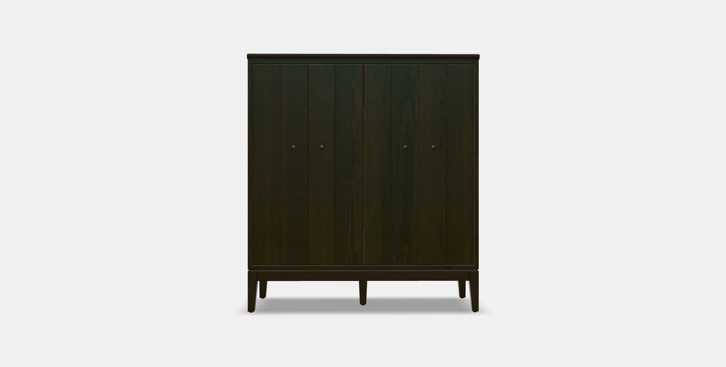 IDANAS Cabinet with bi-folding doors Low-poly 3D model_10