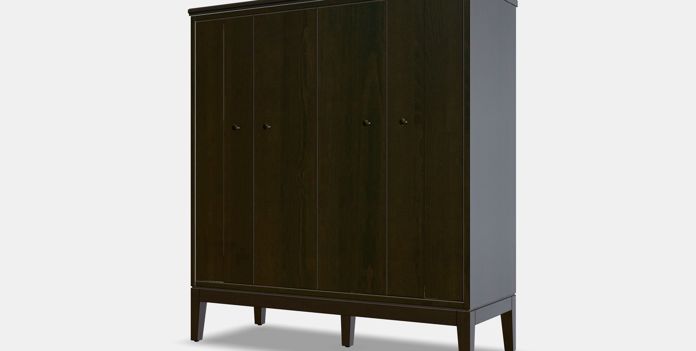 IDANAS Cabinet with bi-folding doors Low-poly 3D model_13