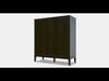 IDANAS Cabinet with bi-folding doors Low-poly 3D model_1