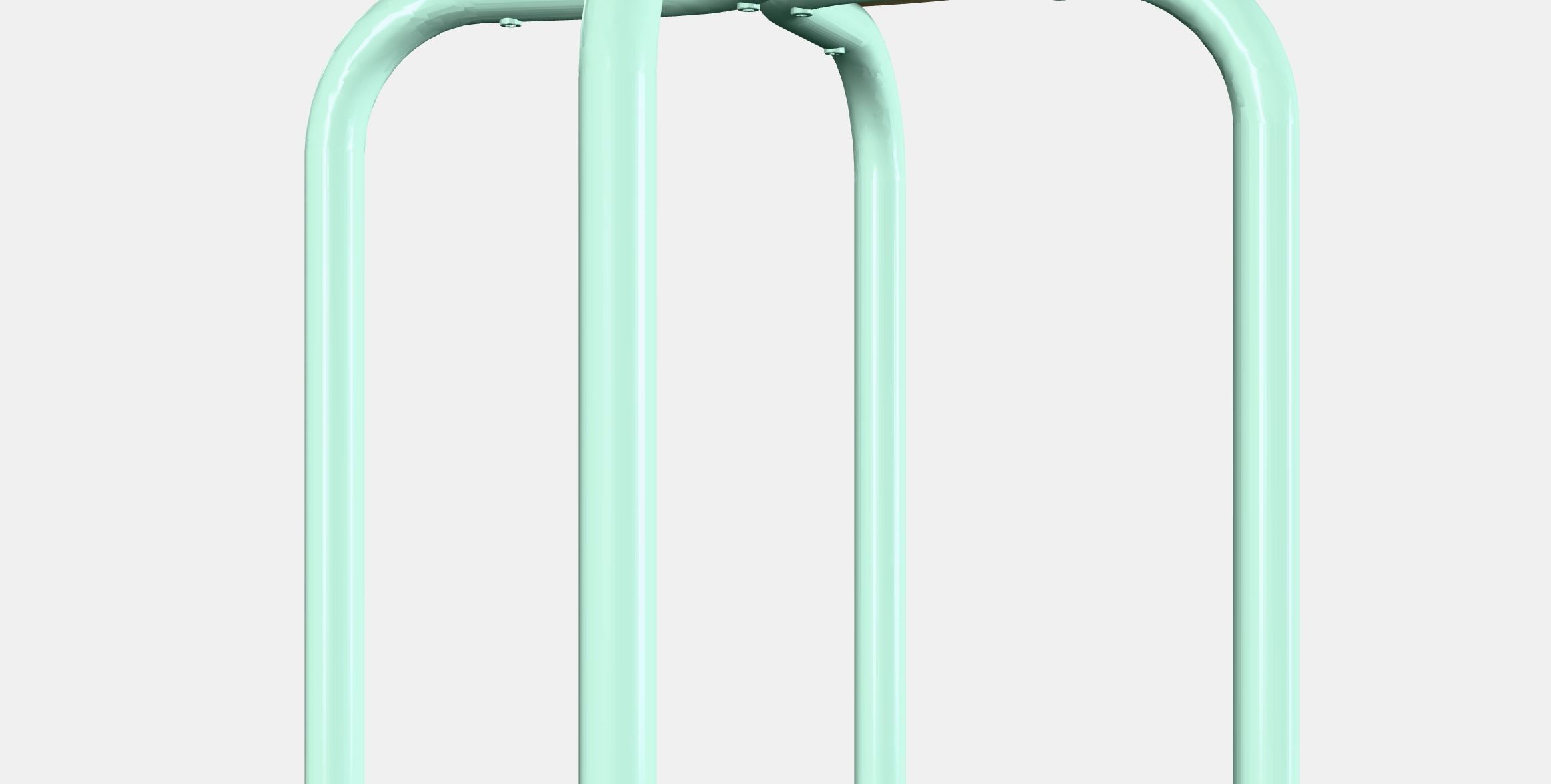 DOMSTEN Stool Low-poly 3D model_2