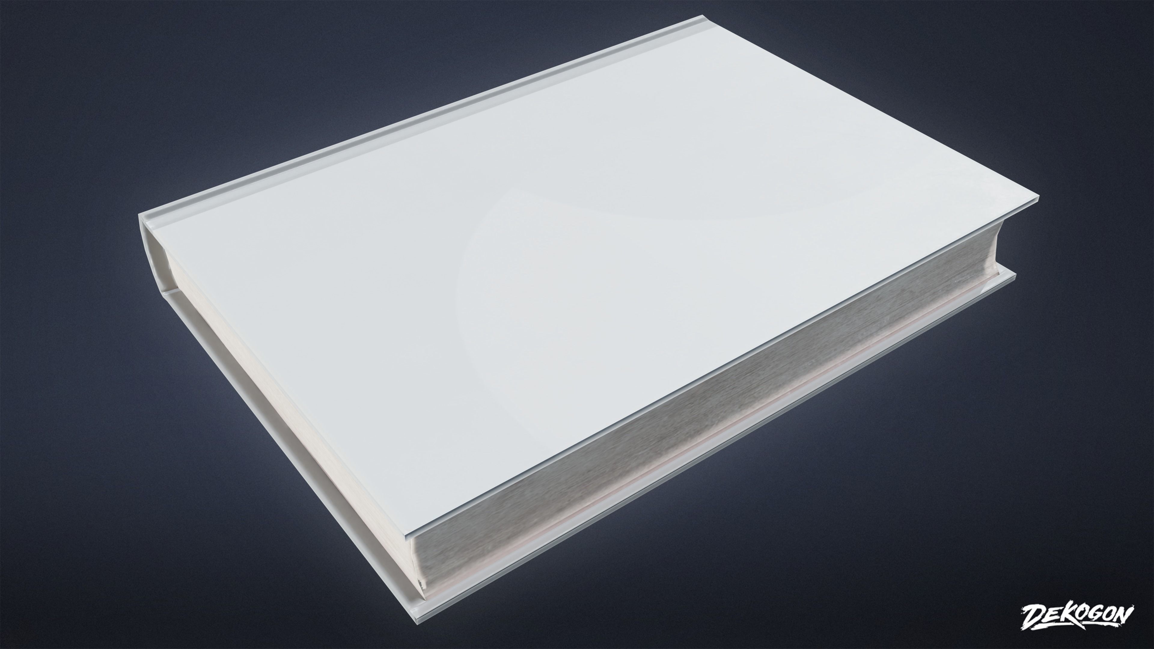 STUDIO OFFICES - Books 01 - LOW POLY Low-poly 3D model_8