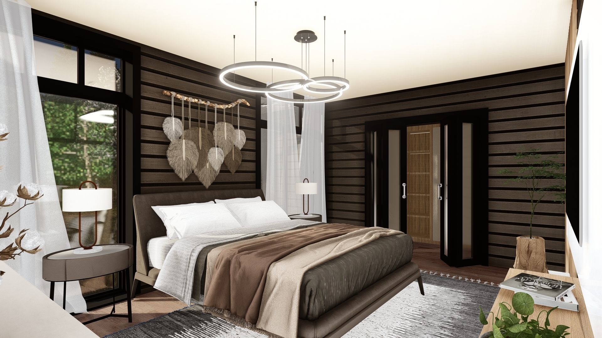 3D model of a wooden house 3D model_11