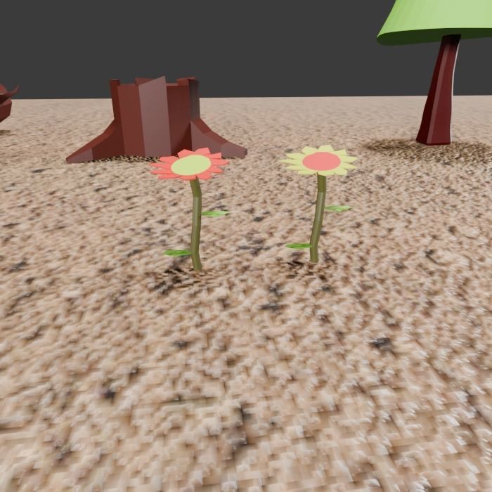 LowPoly Forest  Full Pack - Game Ready Asset Low-poly 3D model_2