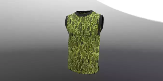 male shirt PBR 4k