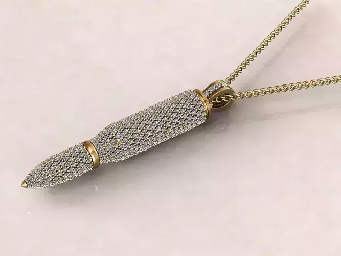 Bullet pendant 38
