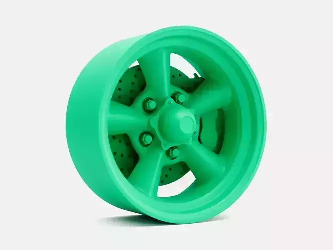 15x7 Torq Thrust D Wheel and Brake 3D print model