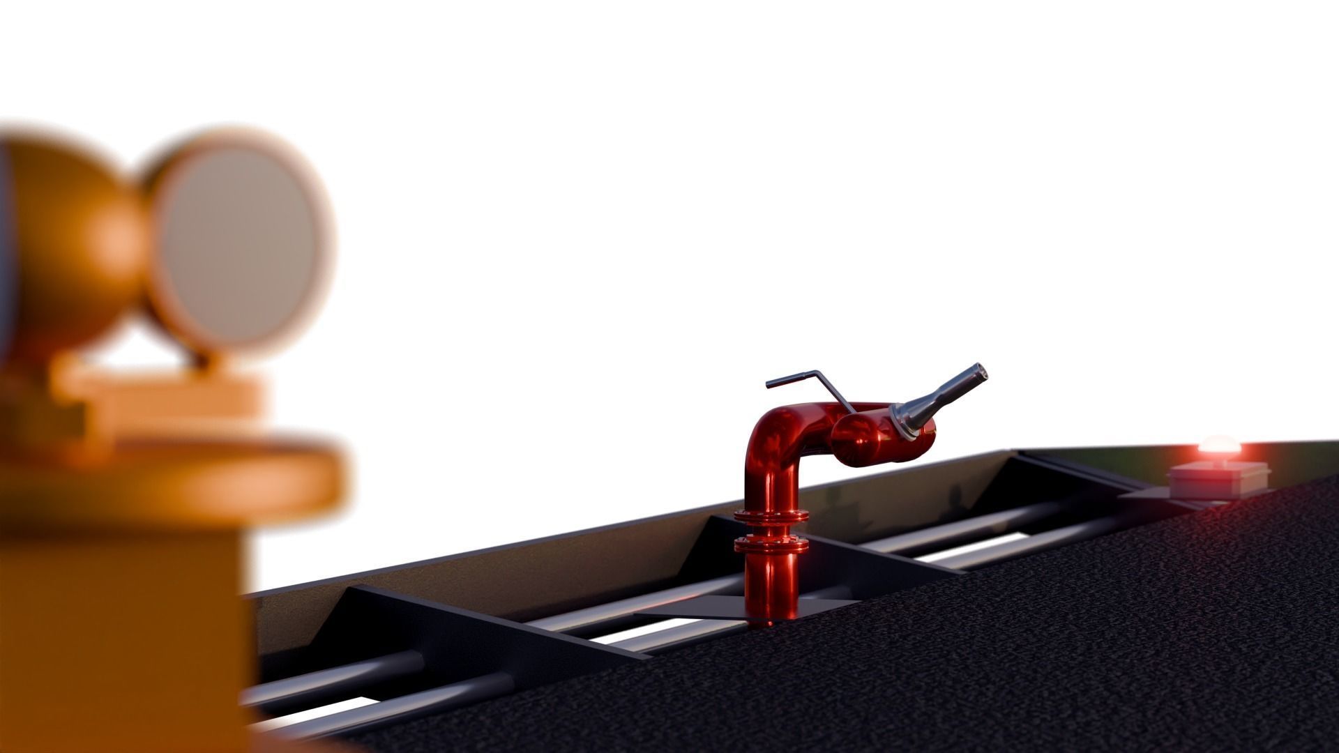 Octagonal Helipad 3D model_7