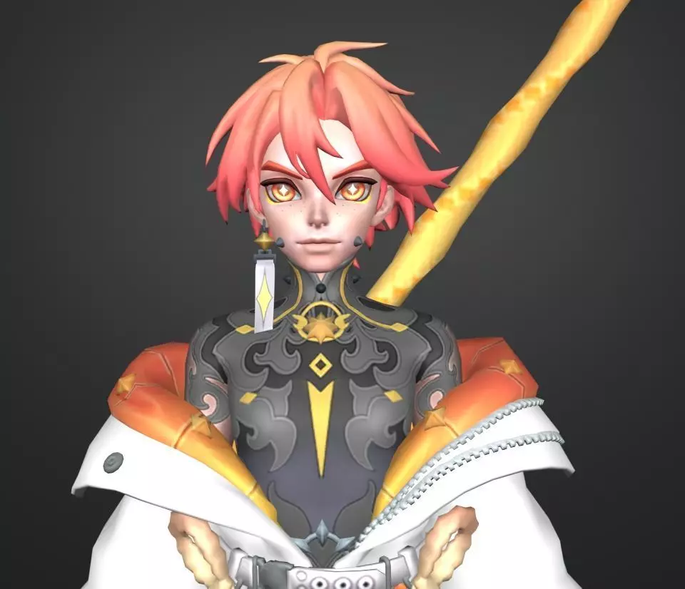 tang xuan 3D model_0