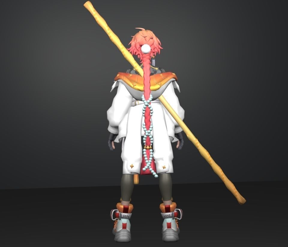 tang xuan 3D model_4