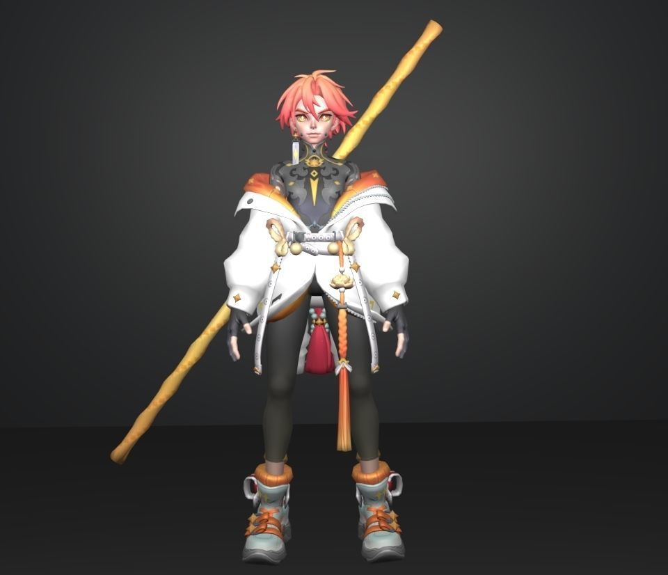 tang xuan 3D model_1