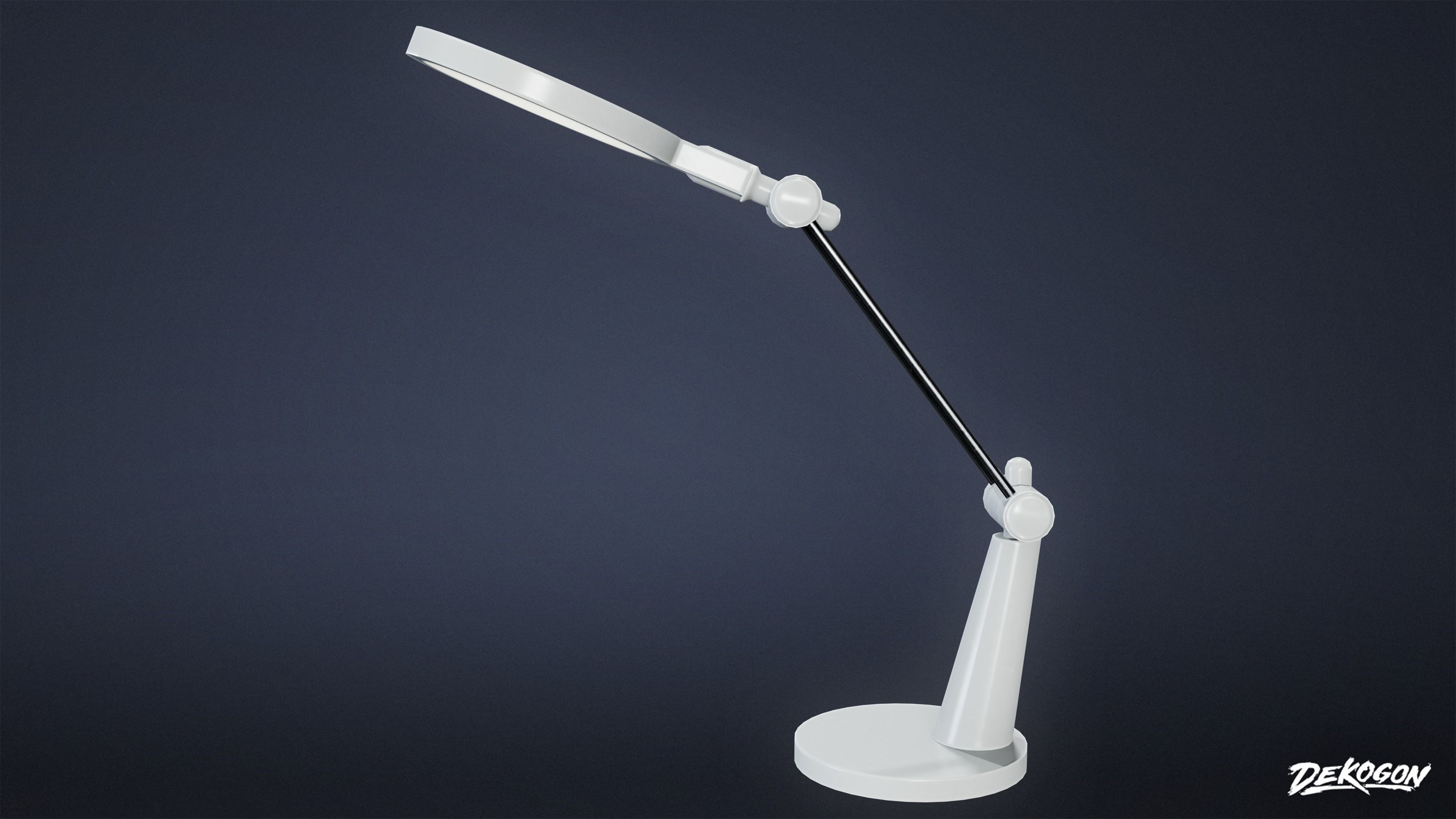 STUDIO OFFICES - Desk Light 01 - LOW POLY Low-poly 3D model_2