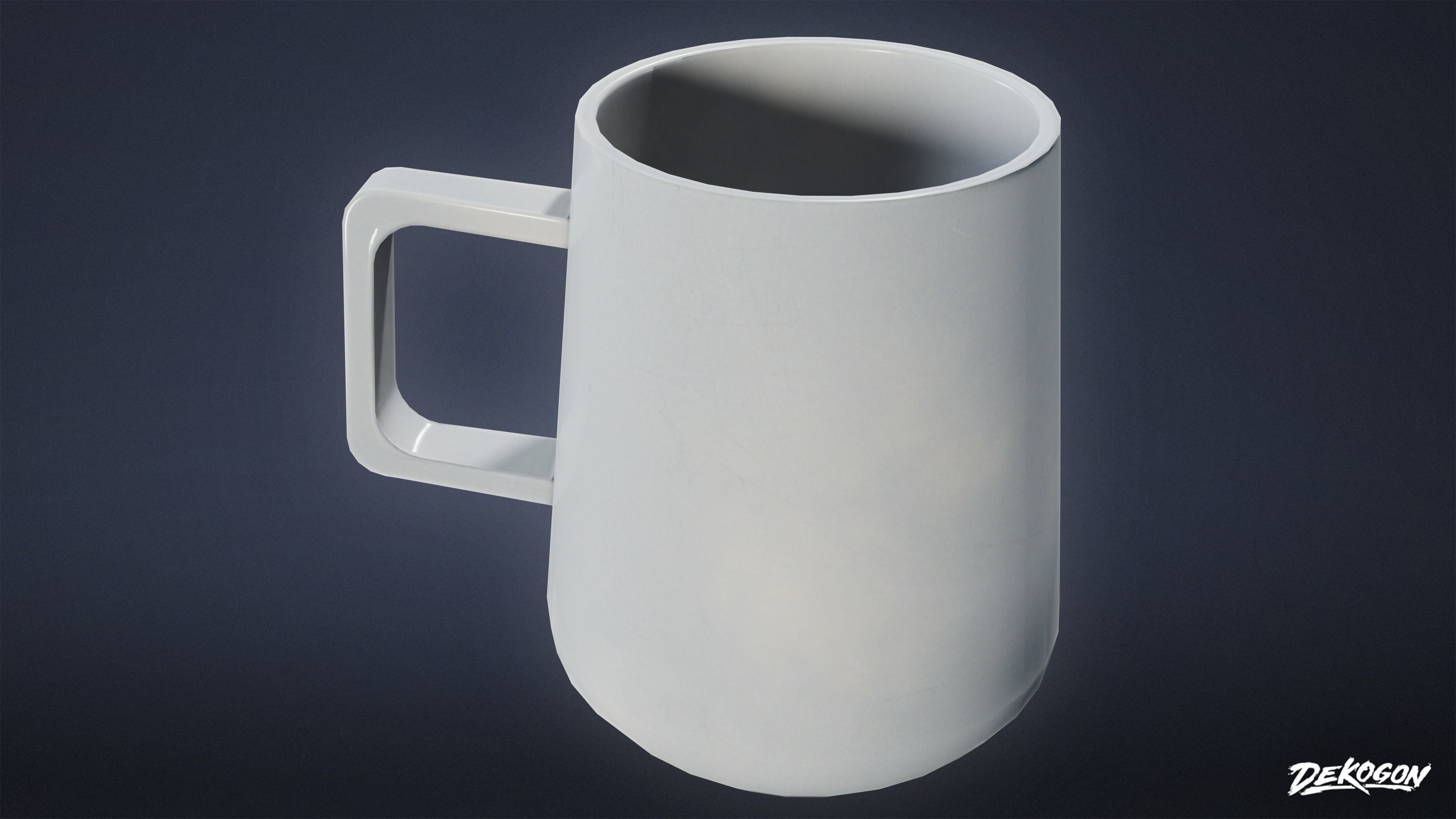 STUDIO OFFICES - Desk Assets 01 - LOW POLY Low-poly 3D model_3