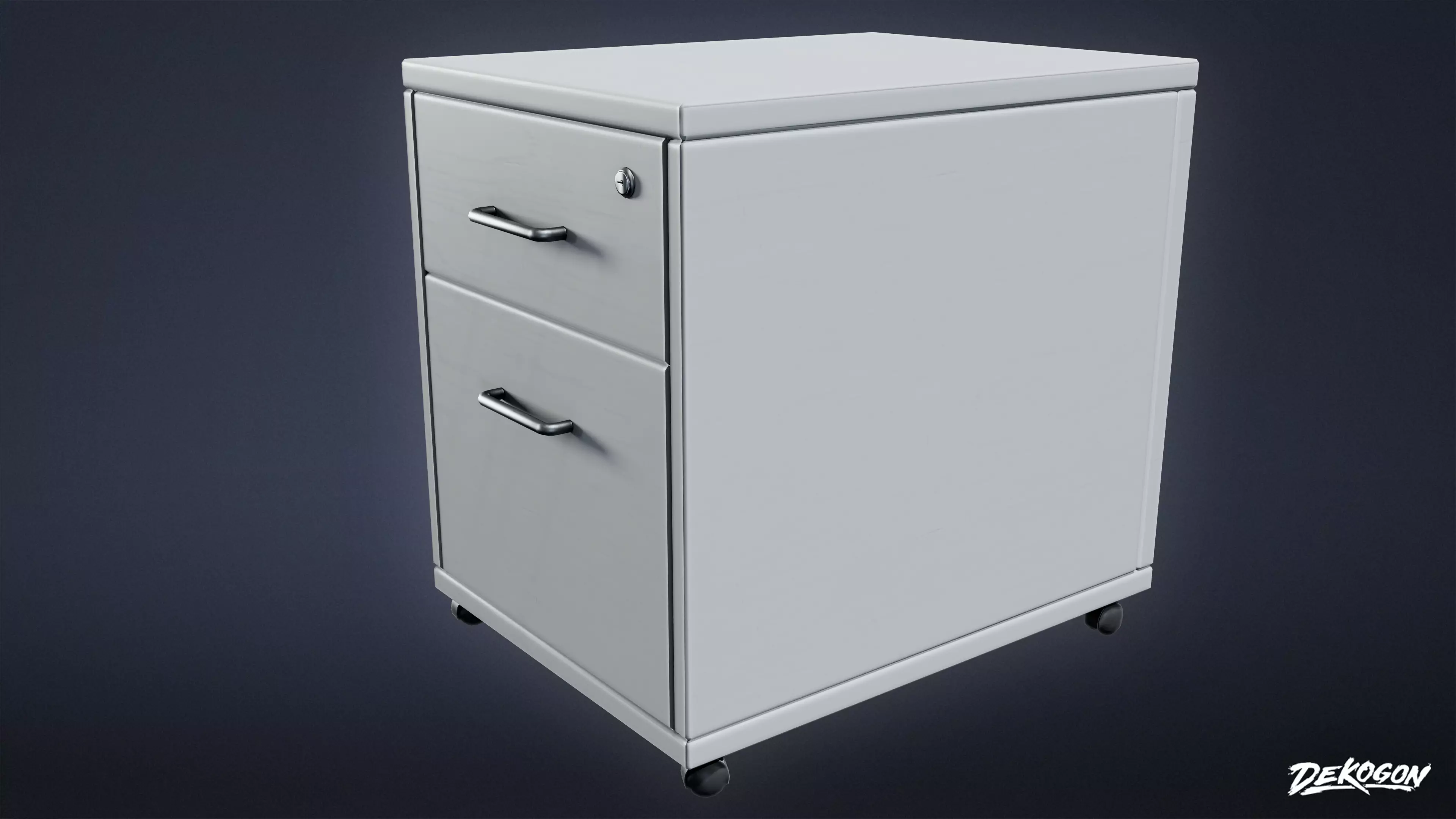 STUDIO OFFICES - Drawer 01 - LOW POLY Low-poly 3D model_0