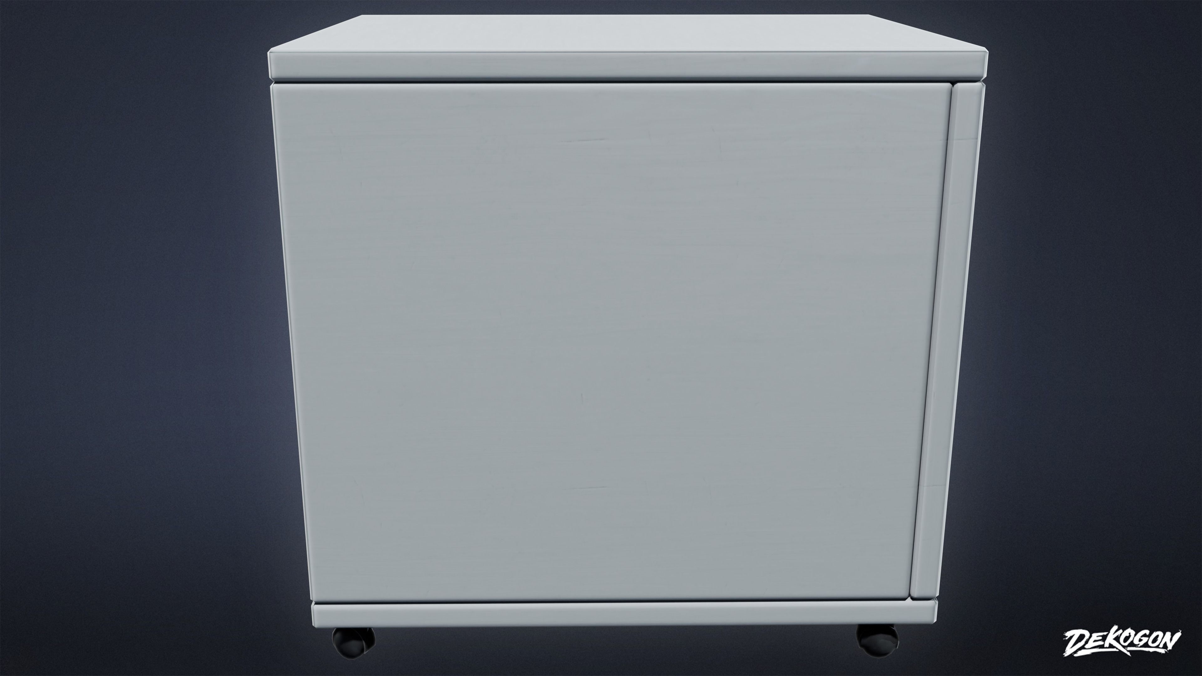 STUDIO OFFICES - Drawer 01 - LOW POLY Low-poly 3D model_2