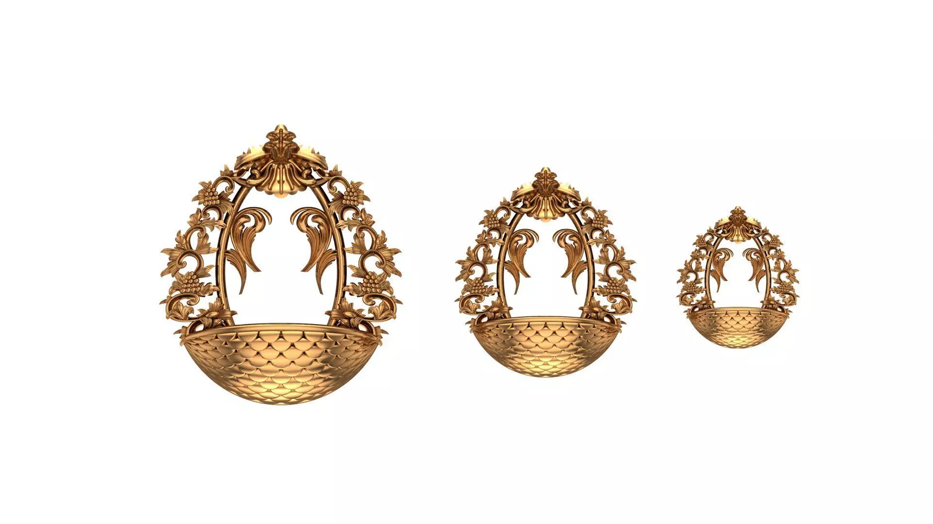 Singhasan For jewelry 3D print model 3D print model_0