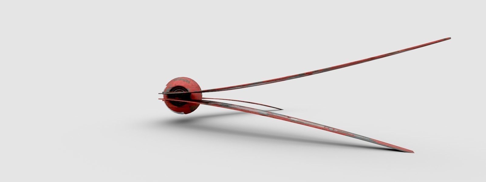 Sci-Fi Vehicle Low-poly 3D model_2