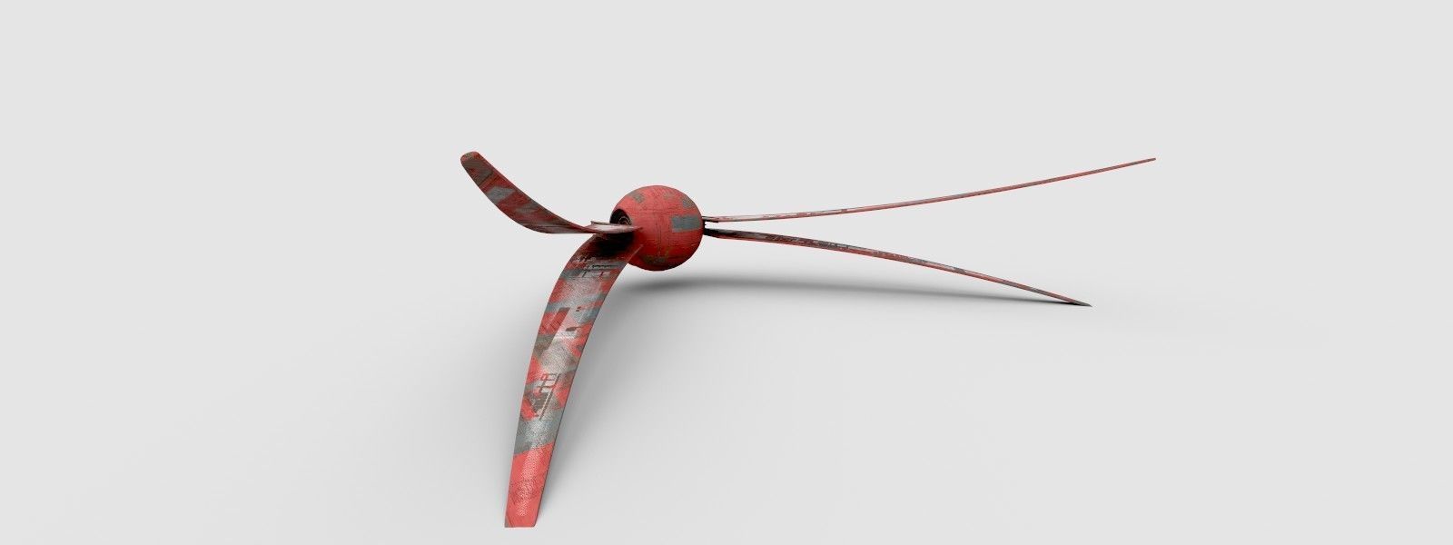 Sci-Fi Vehicle Low-poly 3D model_1