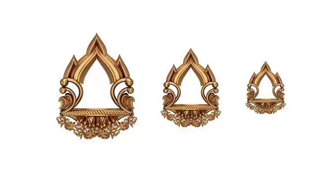  Singhasan For jewelry 3D print model