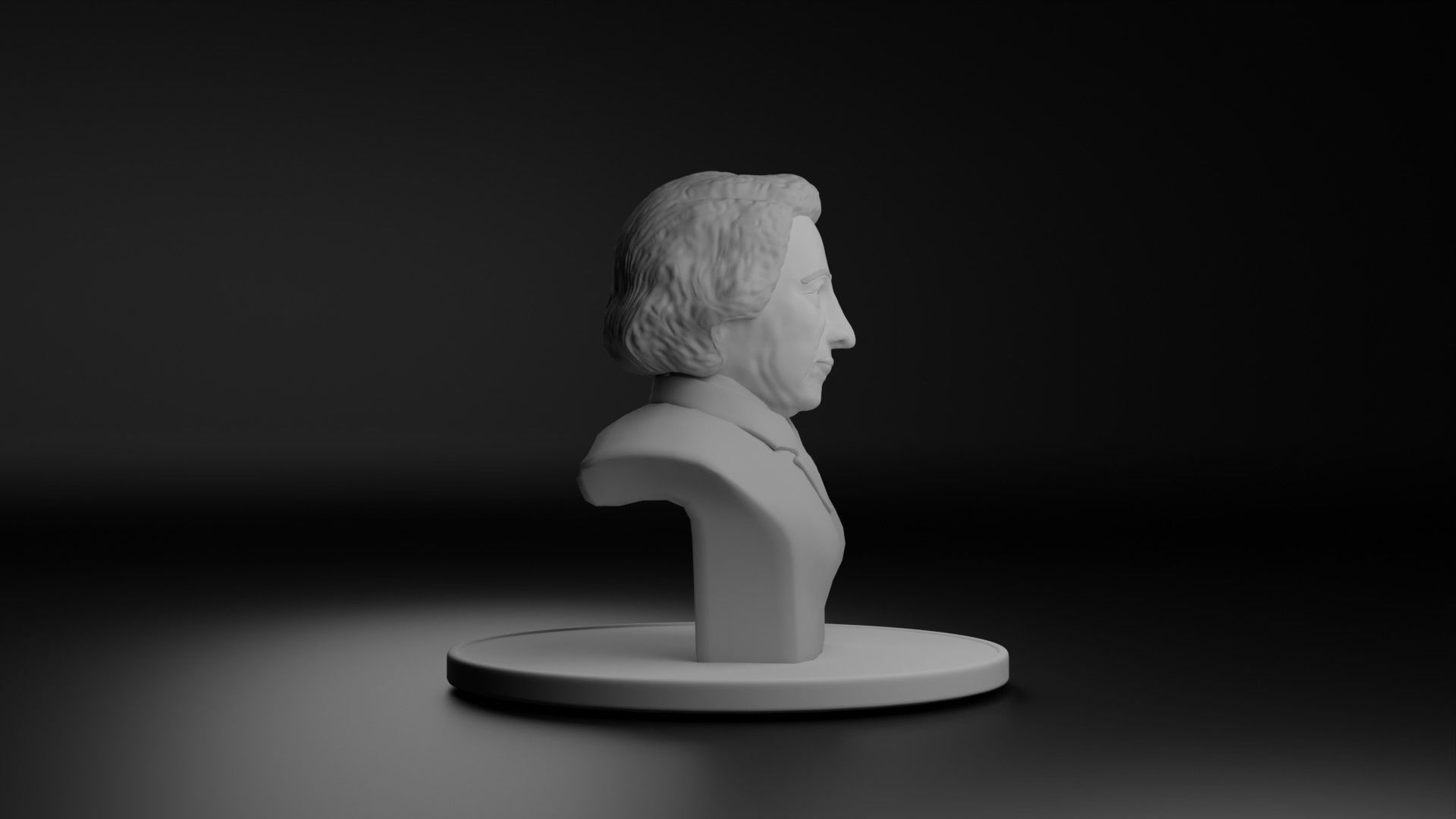 Hannah Arendt 3D model_4