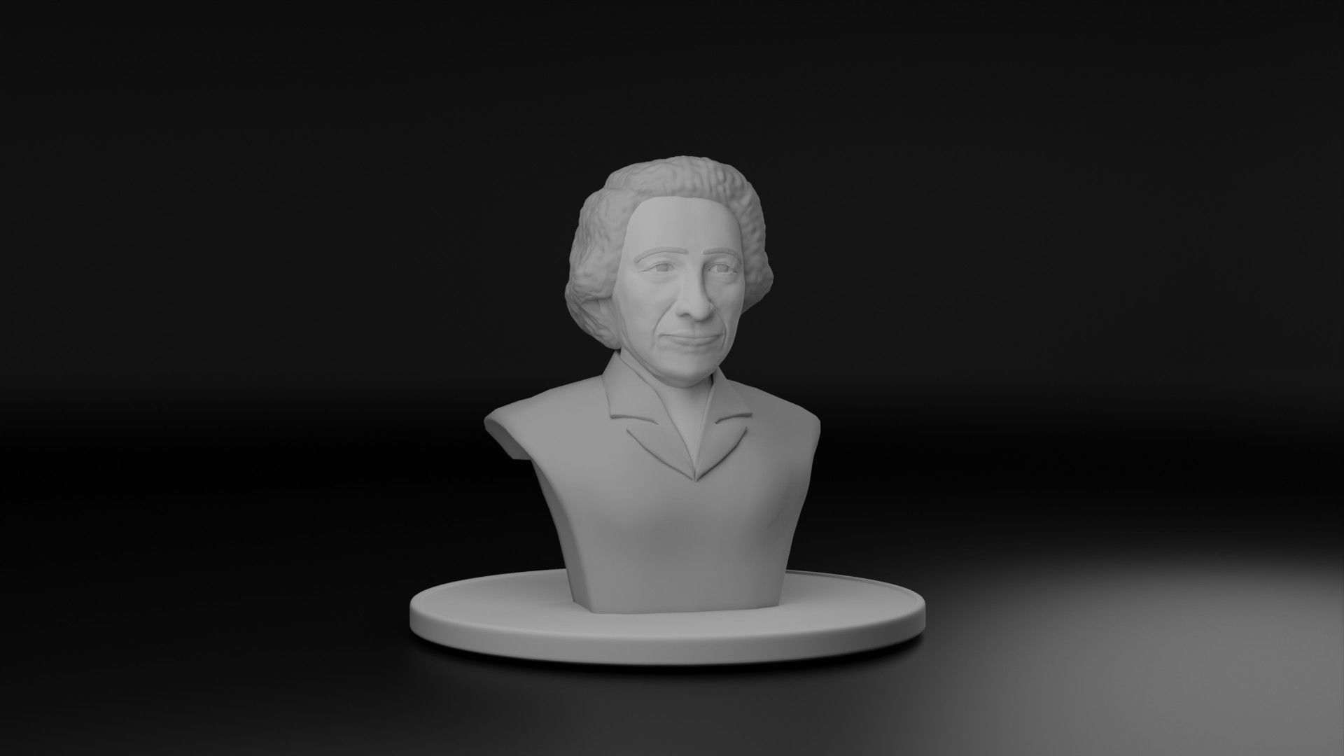 Hannah Arendt 3D model_1