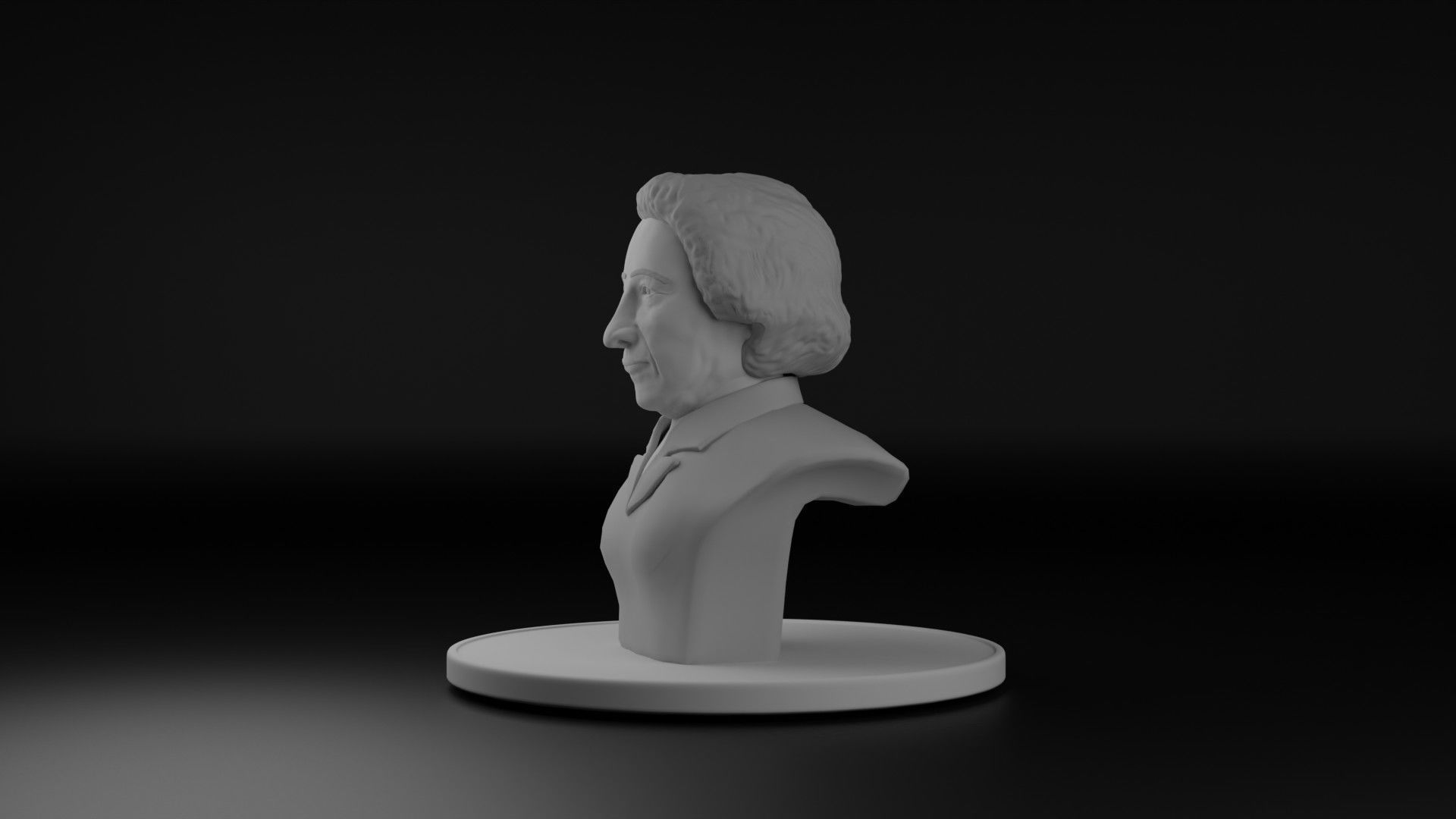 Hannah Arendt 3D model_12