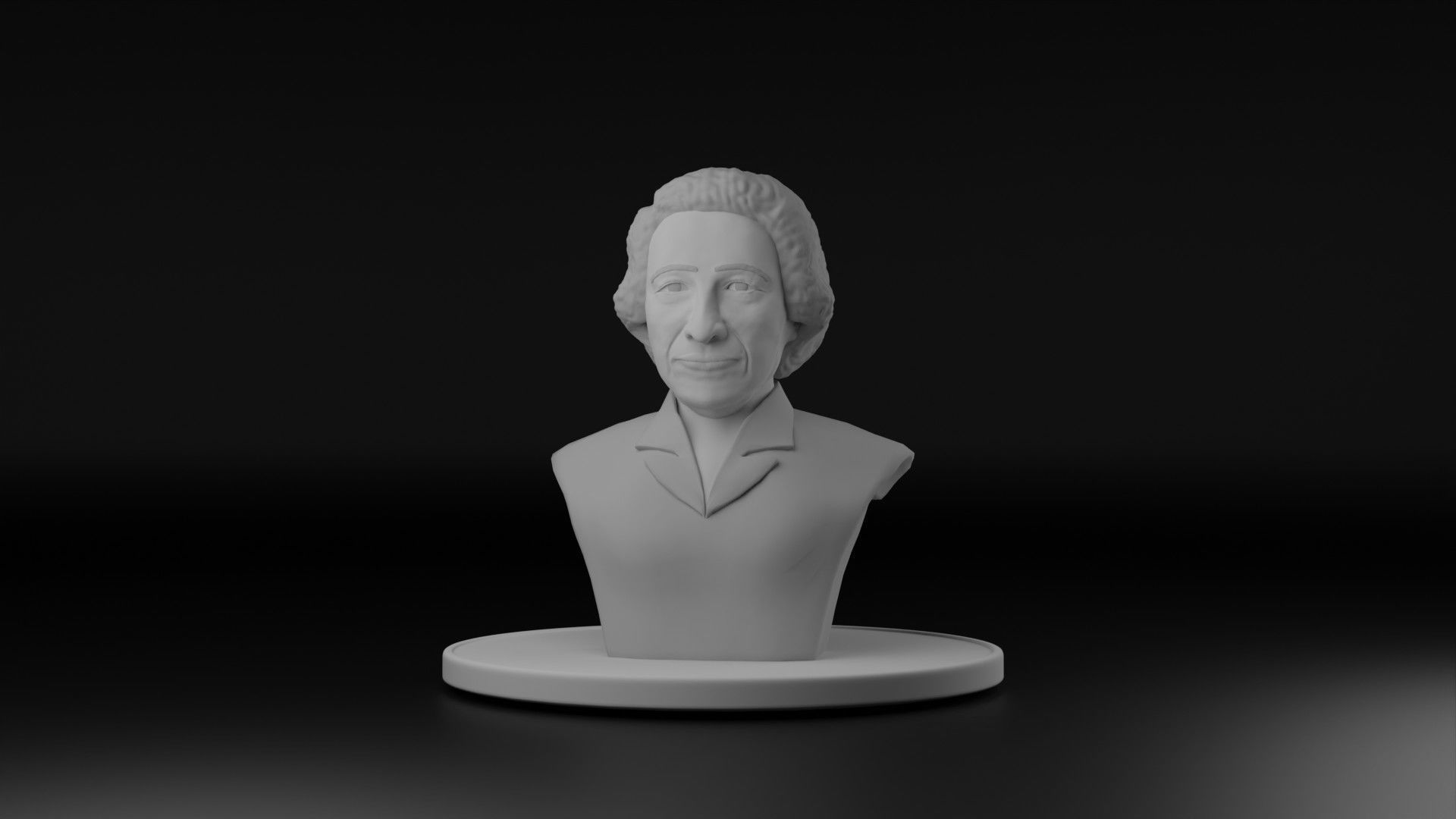 Hannah Arendt 3D model_14