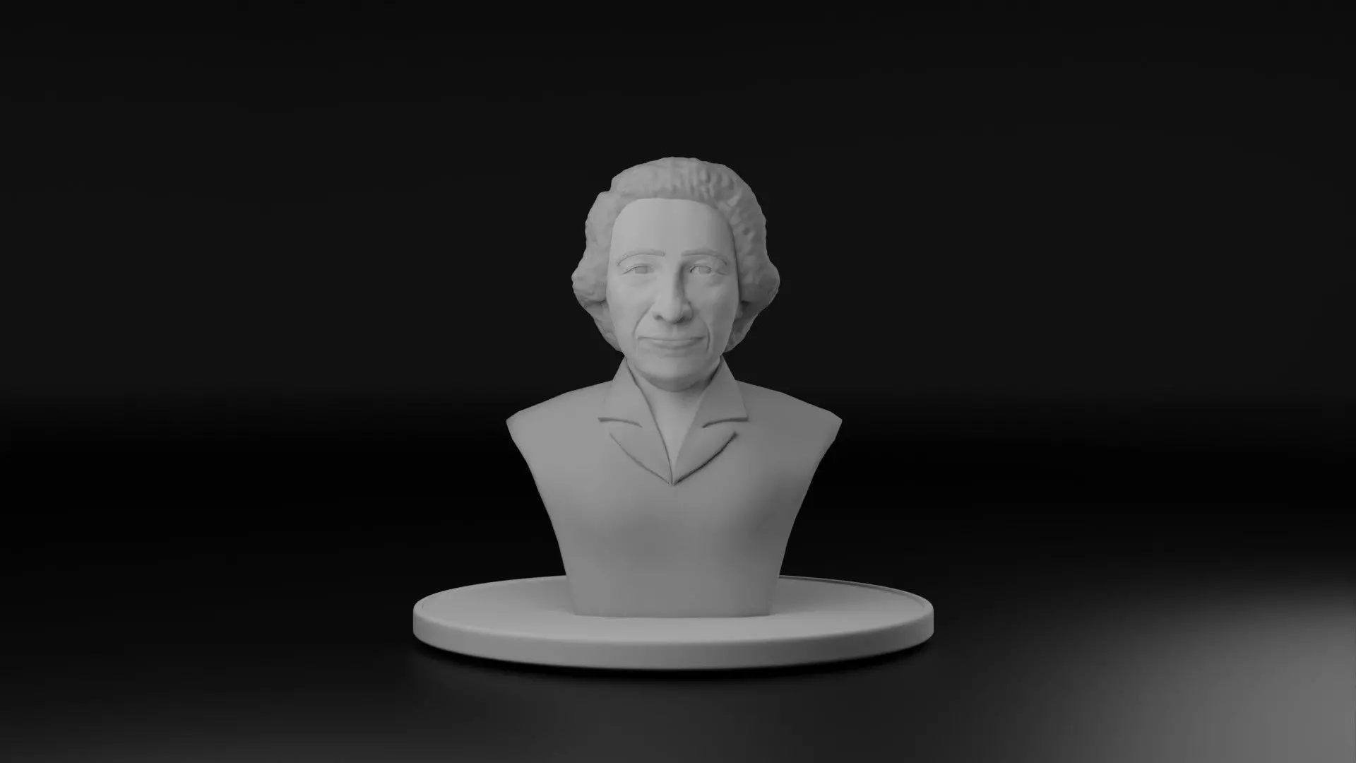 Hannah Arendt 3D model_0