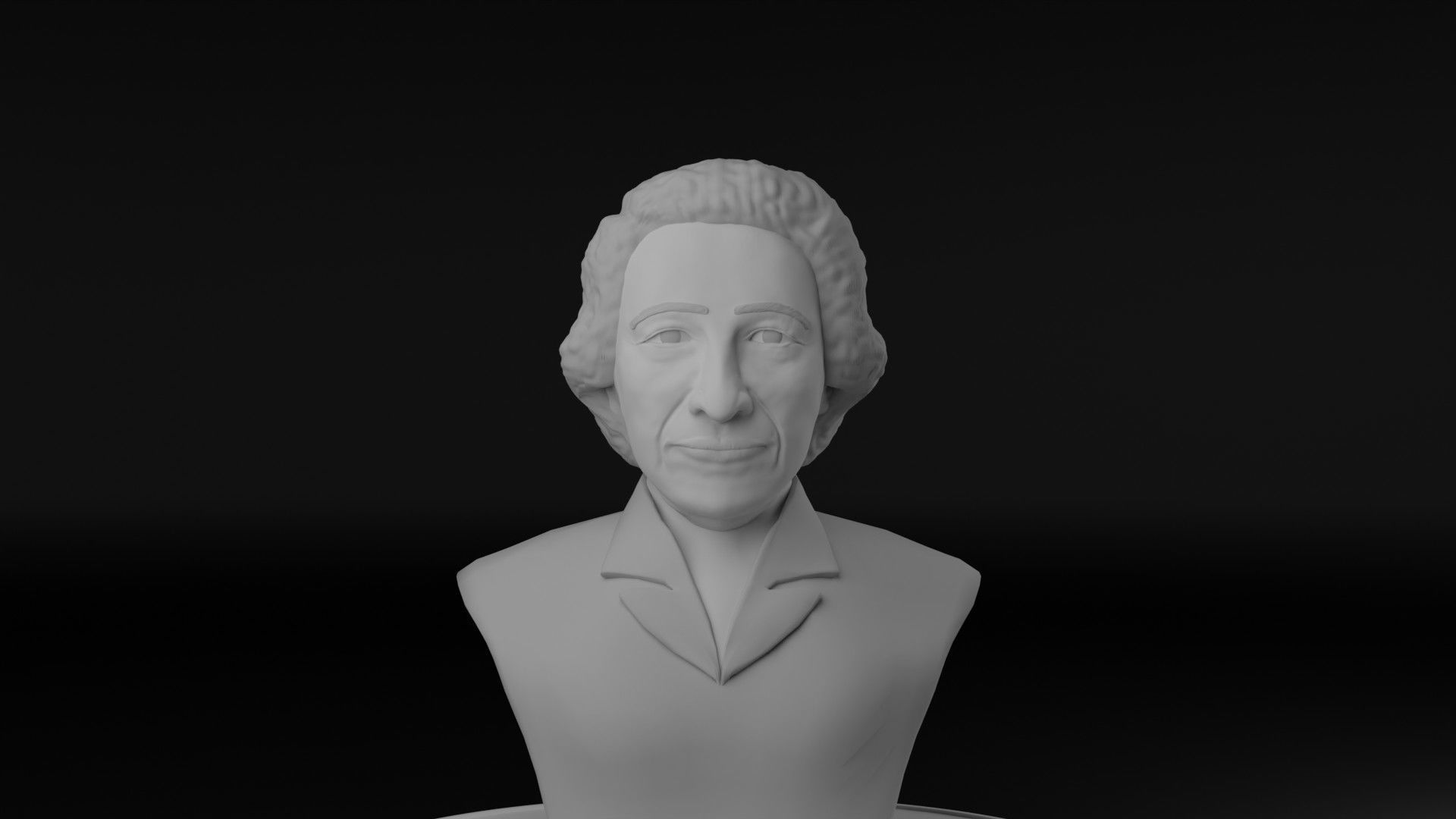 Hannah Arendt 3D model_18