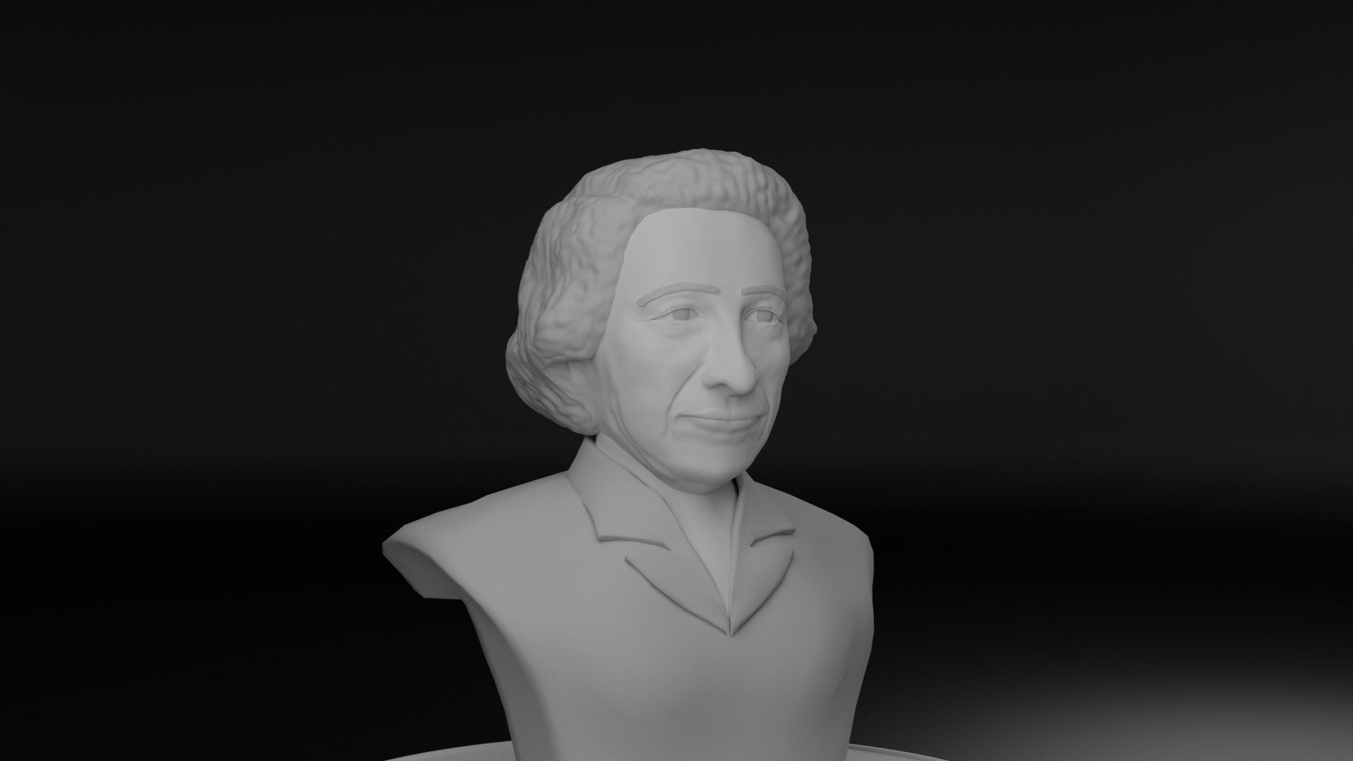 Hannah Arendt 3D model_19