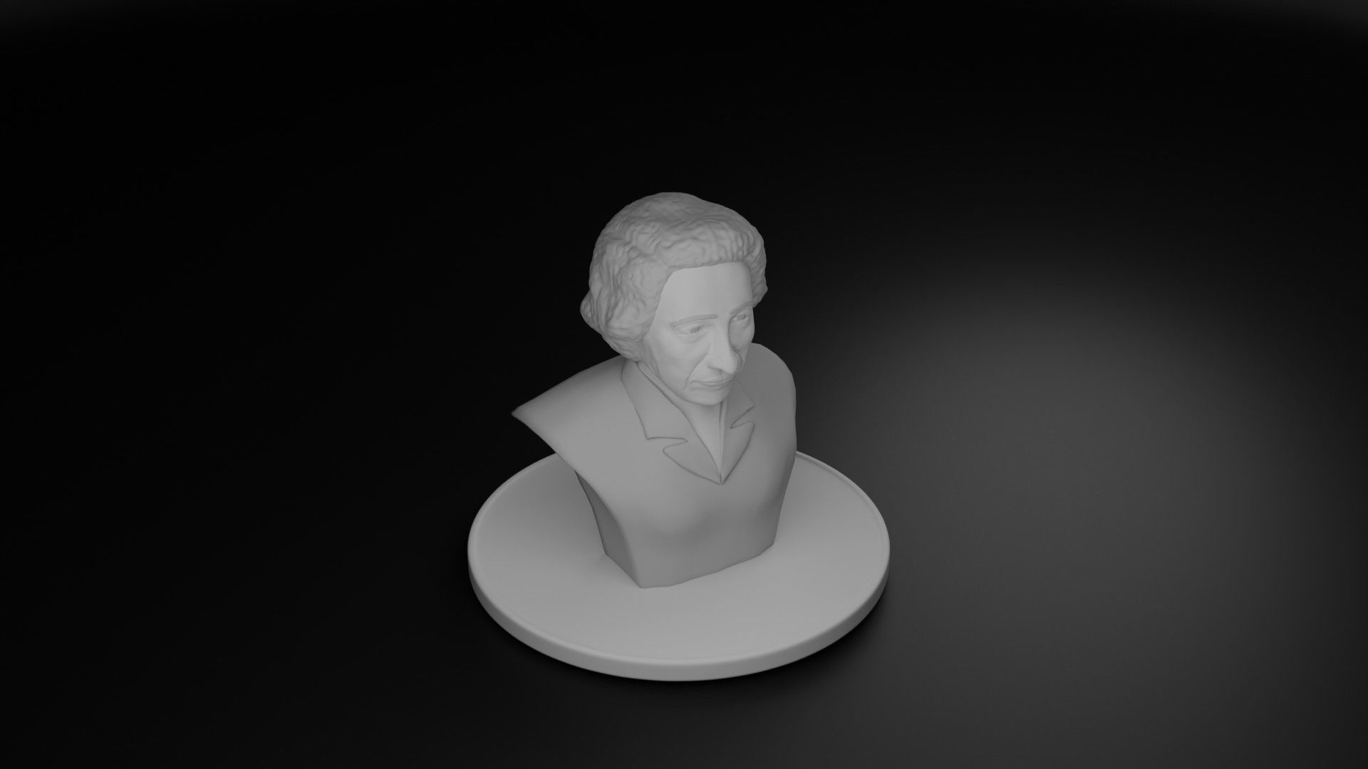 Hannah Arendt 3D model_20