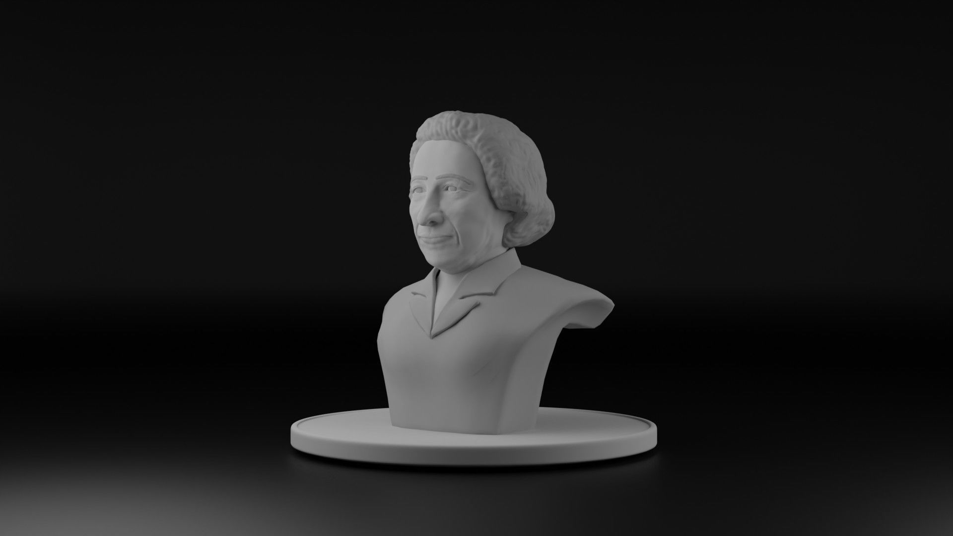 Hannah Arendt 3D model_13