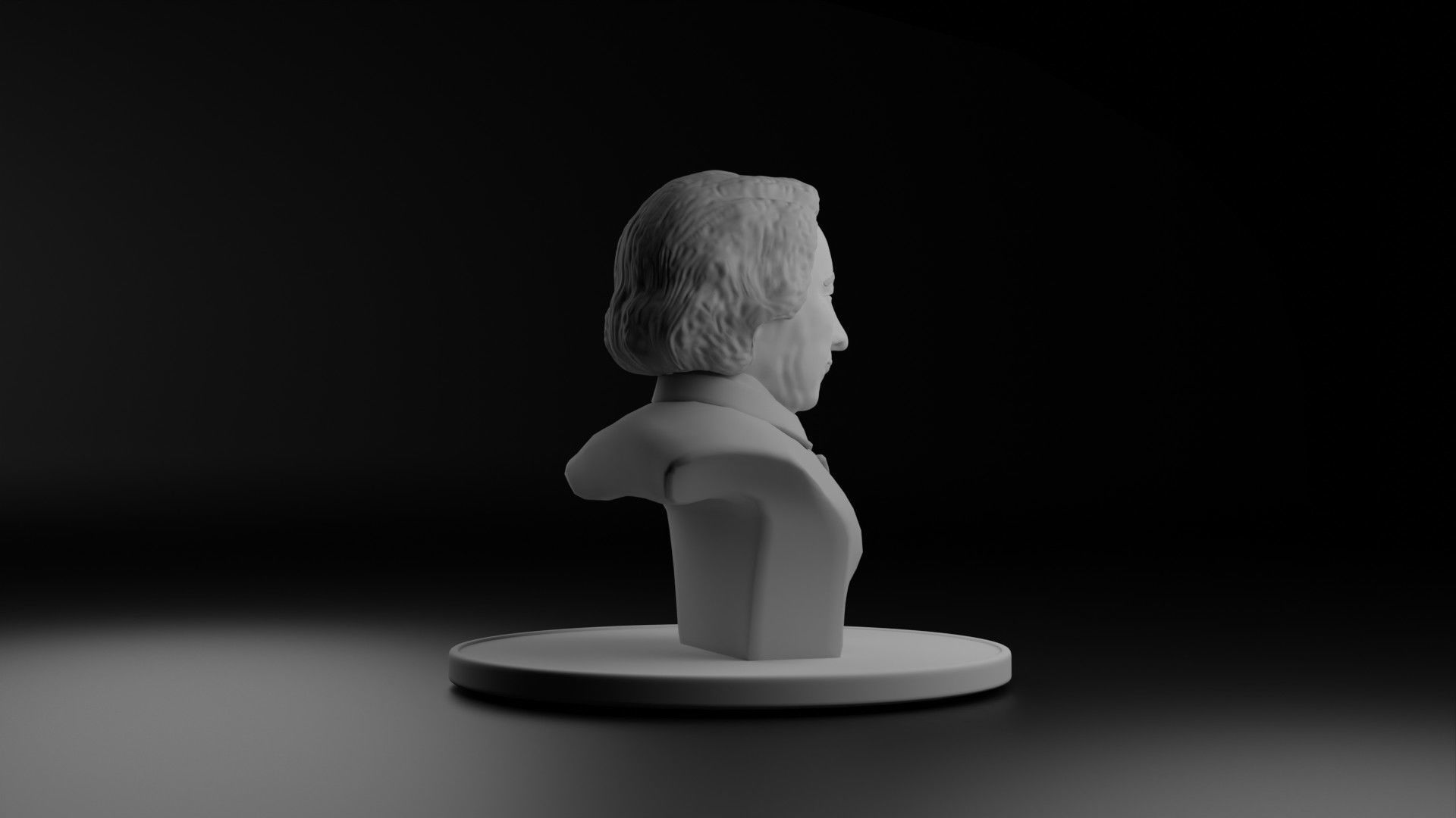 Hannah Arendt 3D model_5