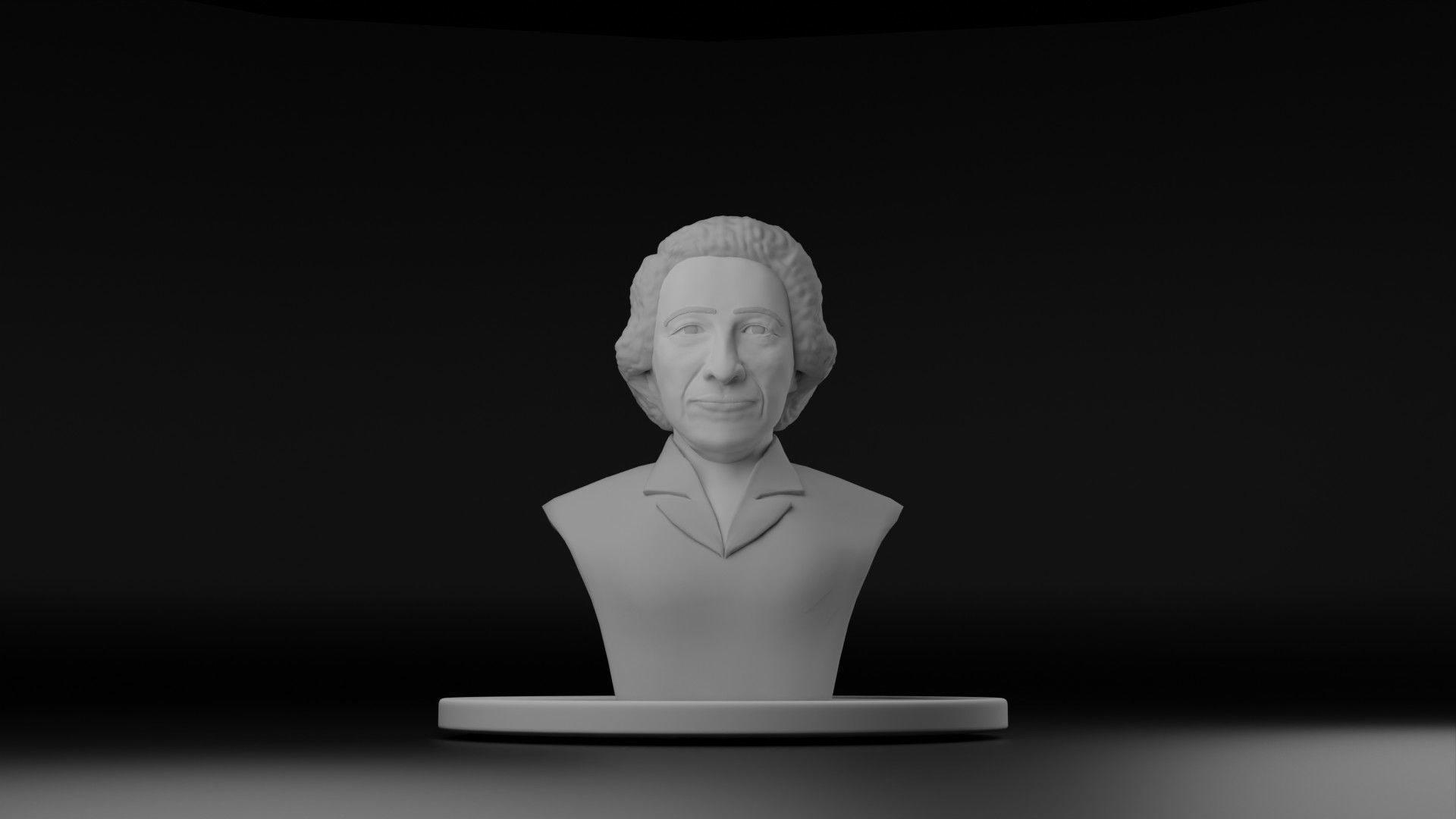 Hannah Arendt 3D model_16