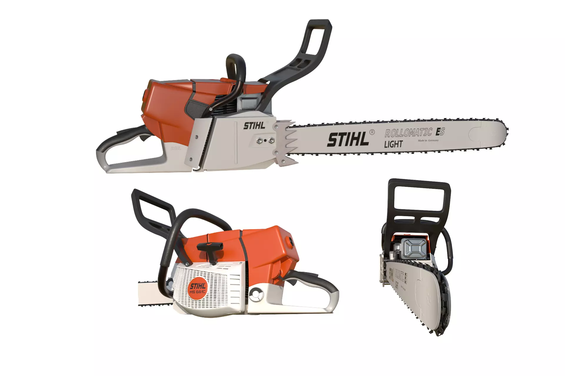Chainsaw STIHL 3D model_0