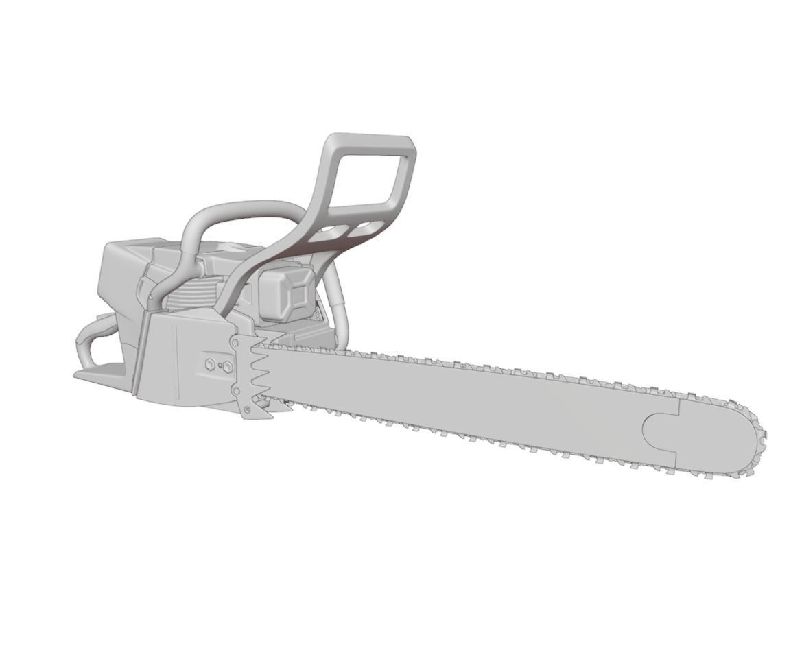 Chainsaw STIHL 3D model_12